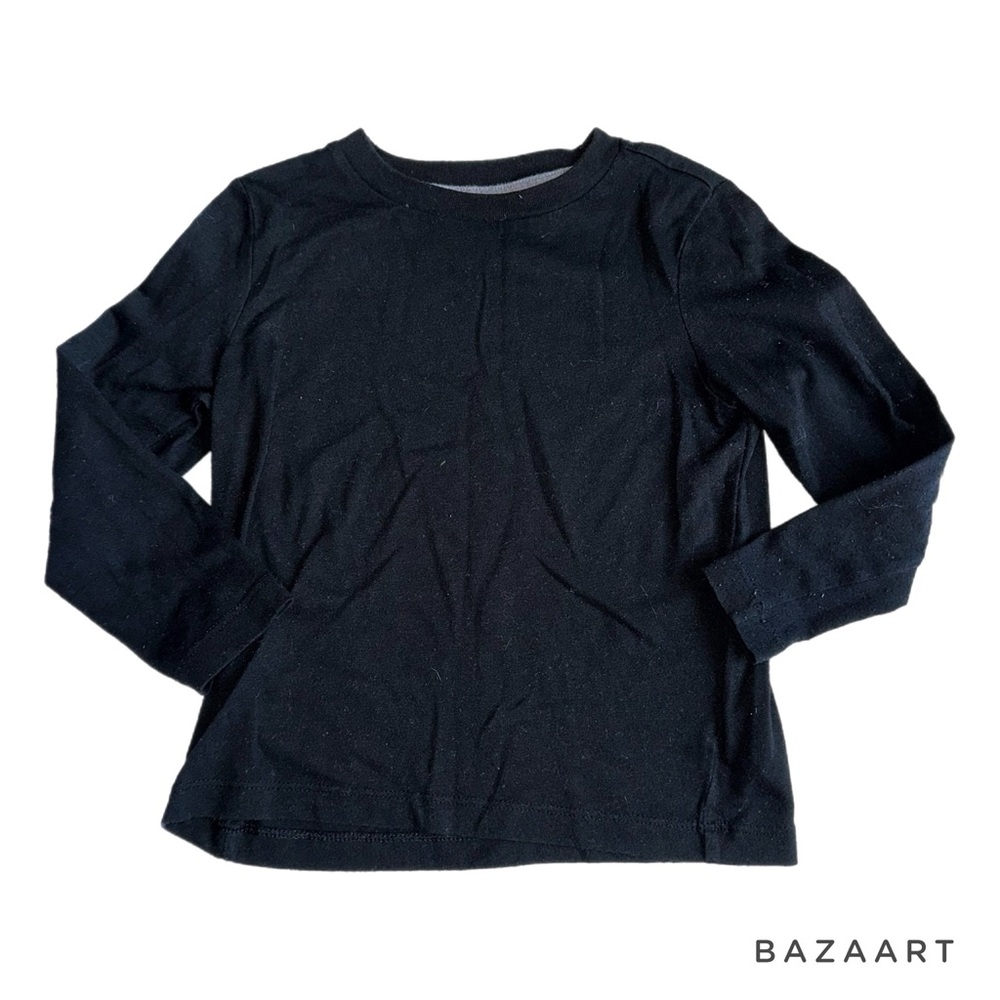Old Navy XS solid black longsleeve t